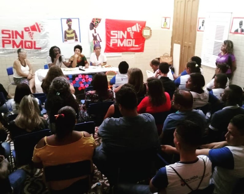 Sinpmol realiza seminário sobre educação antirracista