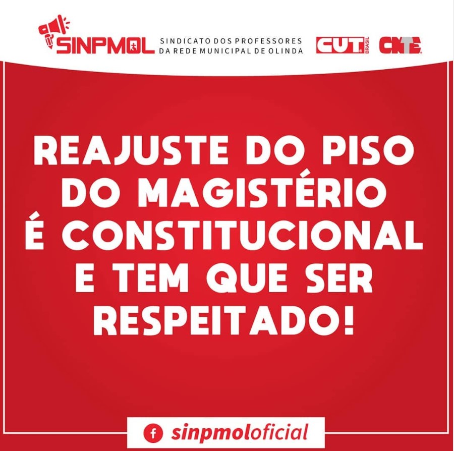 Sinpmol na luta pelo reajuste do piso