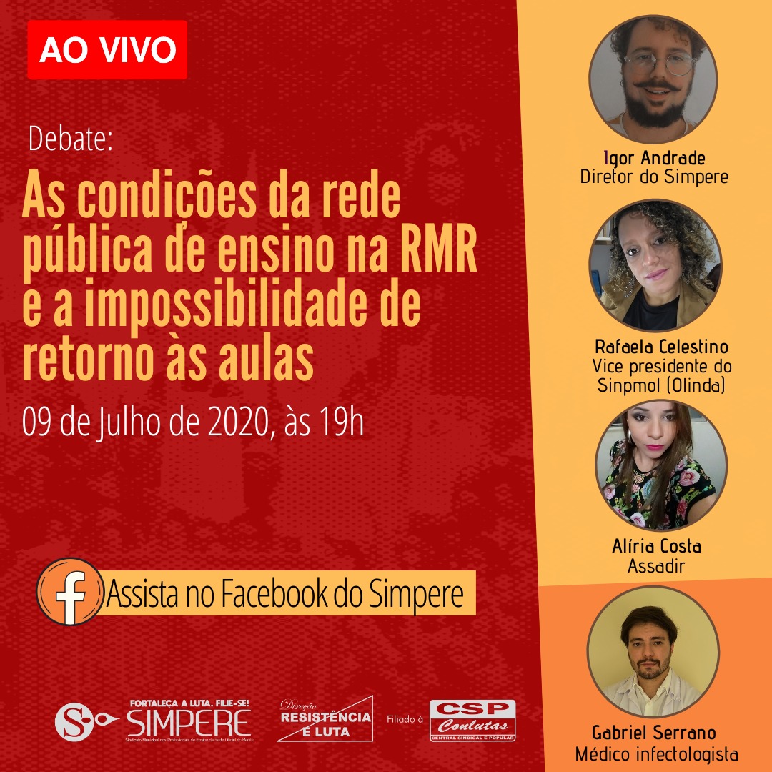 SINPMOL participará de live amanhã com SIMPERE