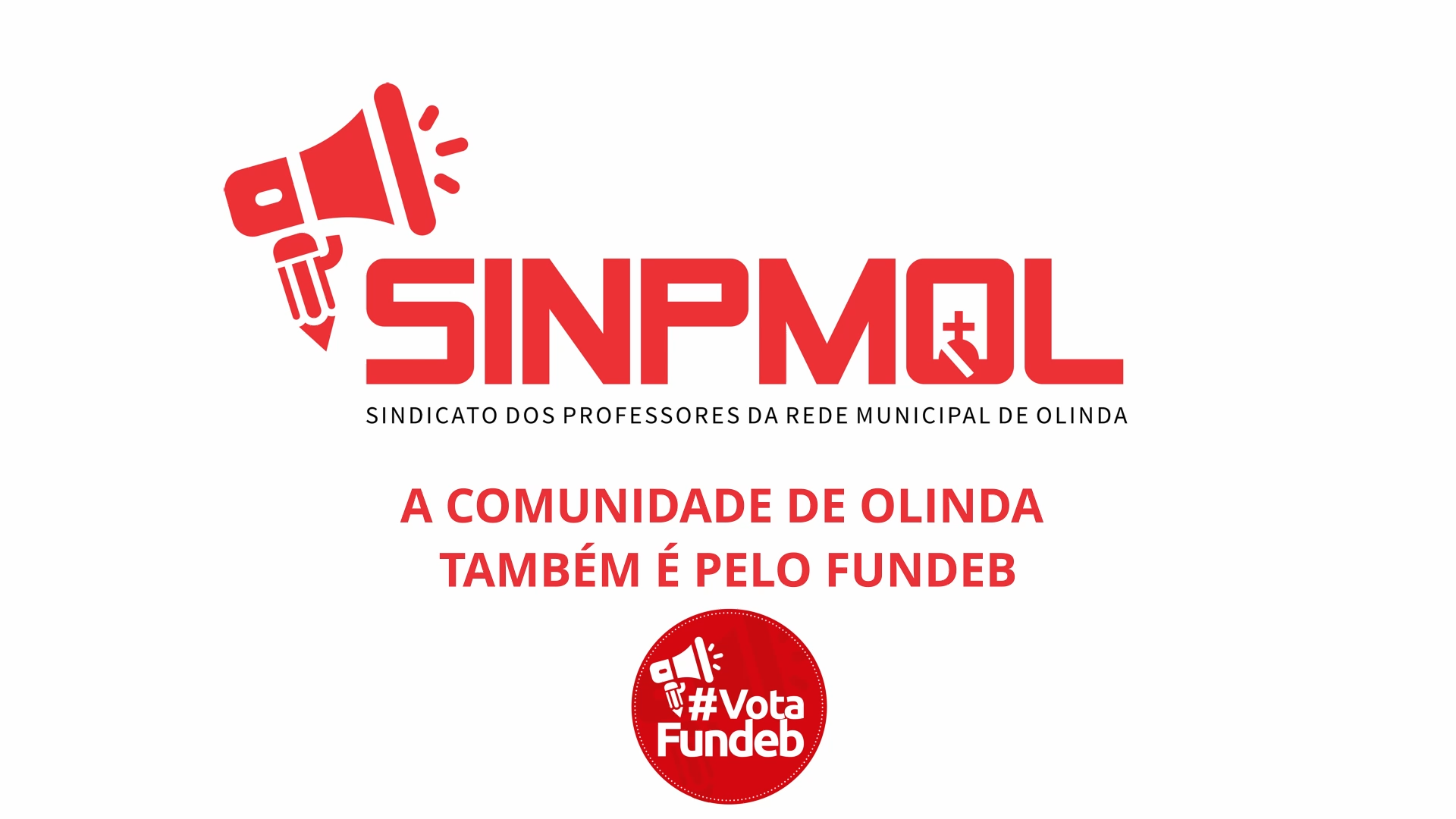 Comunidades unidas no #VotaFundeb