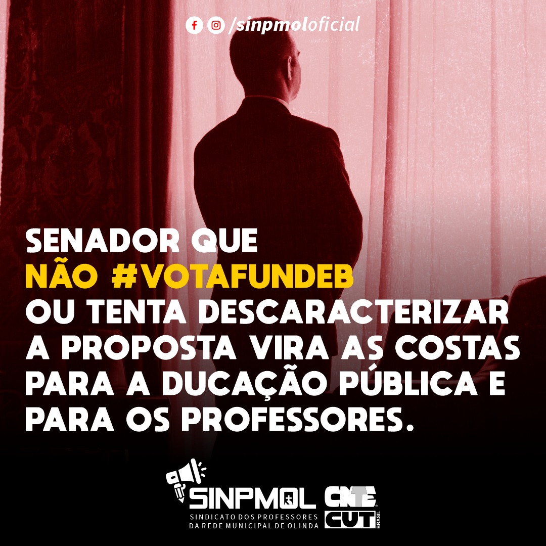 FUNDEB EM VOTAÇÃO NO SENADO AGORA