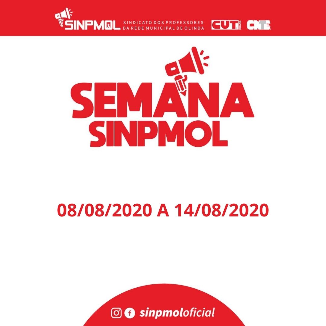 Se liga na SEMANA SINPMOL, Categoria!