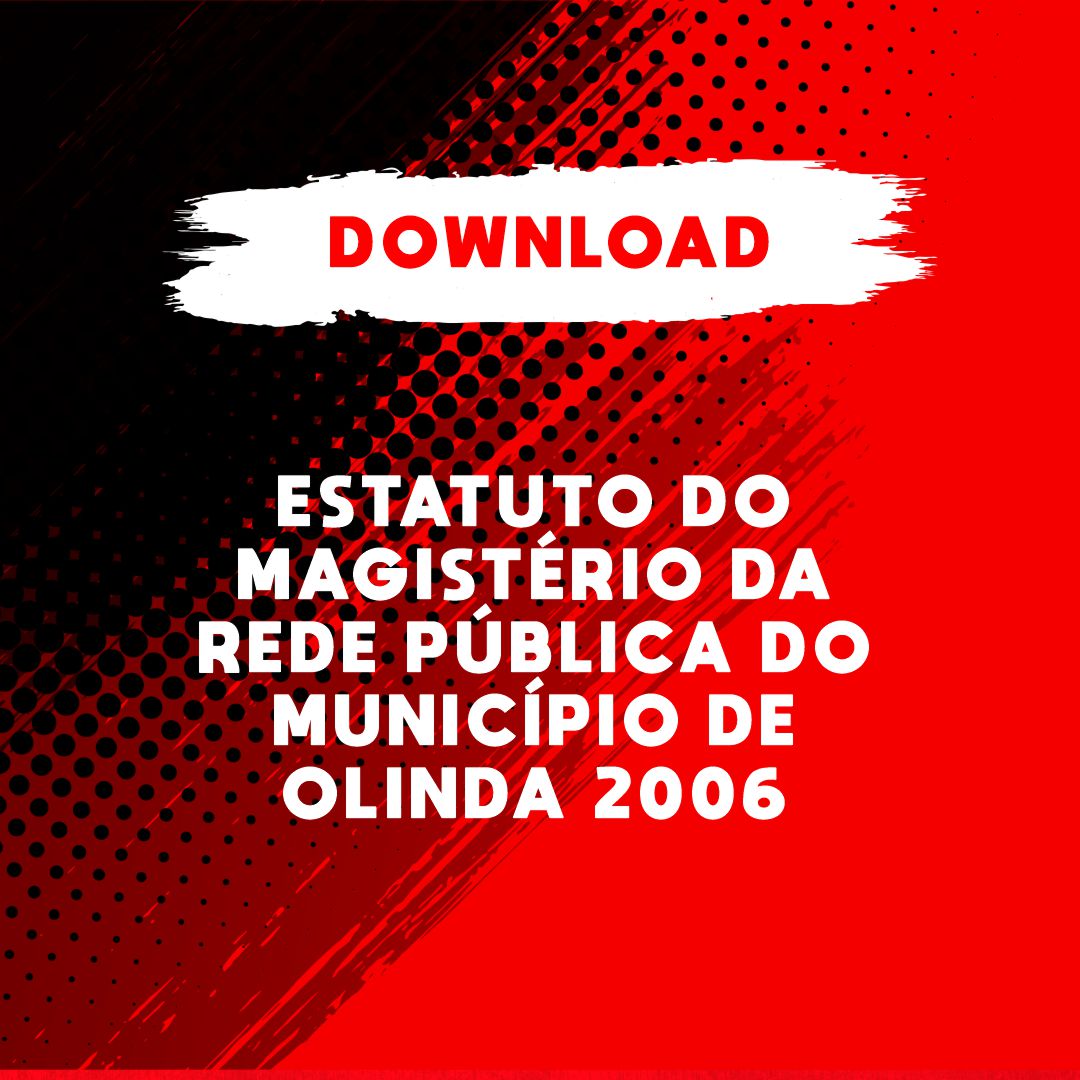 Estatuto do magistério da Rede Pública do Município de Olinda 2006