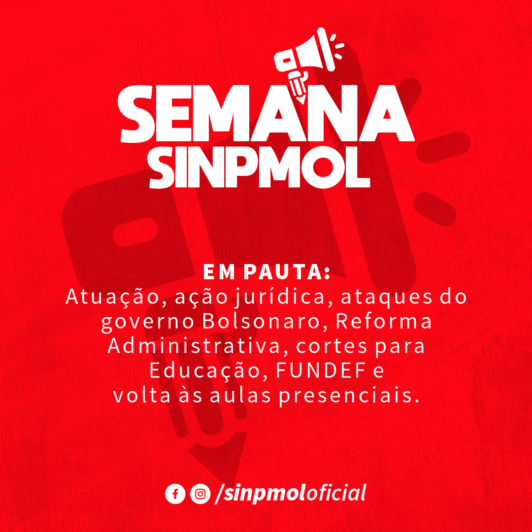 Semana Sinpmol – 14 a 18/09/20