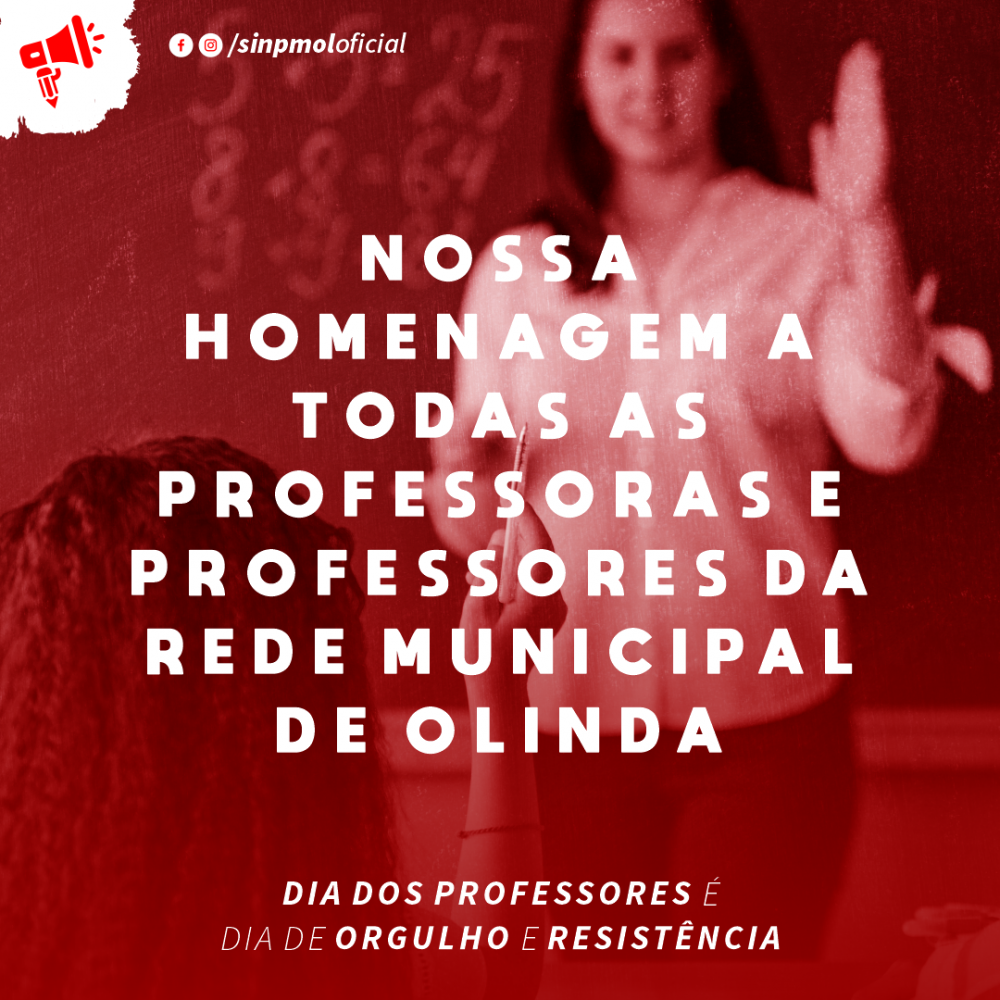 15 de outubro: Dia dos Professores