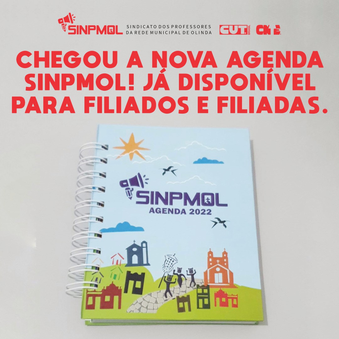 Nova agenda SINPMOL já disponível